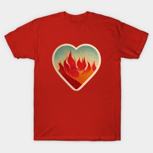 The fire in my heart T-Shirt